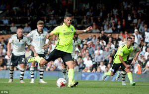 Tomer Hemed scored a stoppage-time winning penalty against Fulham at Craven Cottage