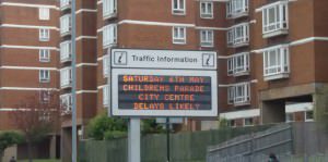 traffic delays Saturday