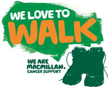 Macmillan walk logo