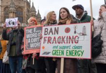 Protesting Against Fracking – Brighton and Hove Friends of the Earth