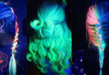 Blacklight Hair Hits the Spotlight