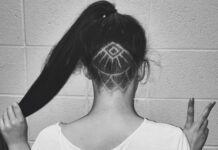 Hidden Hair Tattoos Are a Thing and They Are Great