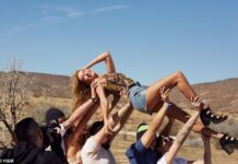 Hailey Baldwin Teams Up With H&M For Coachella