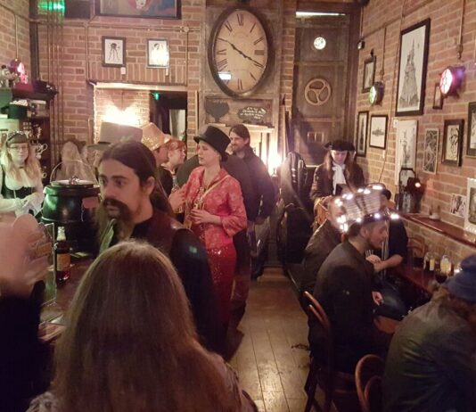 Bjournal Recommends…. The Yellow Book Steampunk Pub in York Place!