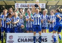 BHAFC women, Premier League Champions!