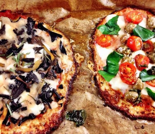 Guilt Free Cauliflower Pizza