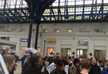 ‘People Not Profit’: Inside the Latest Brighton Station Protest