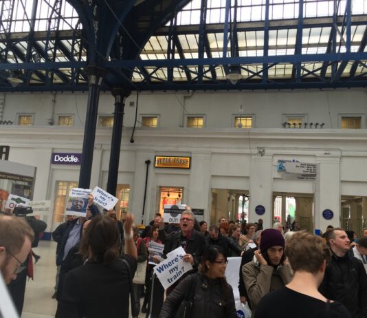 ‘People Not Profit’: Inside the Latest Brighton Station Protest
