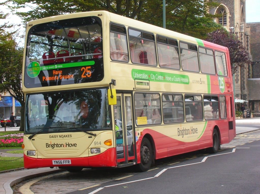 Brighton's bus drivers aren't happy.