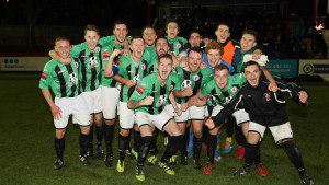 Burgess Hill after they knocked Aldershot Town out of the FA Trophy.