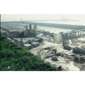 The construction of Brighton Marina back in 1968.