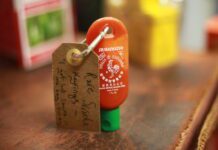Brighton’s Best Christmas Gifts: Seven Items that Won’t Break the Bank Mini Sriracha Keyring