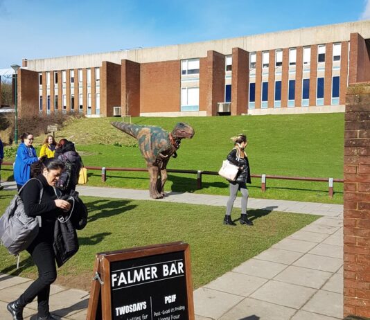 Roar-some Dinosaurs Spotted at Sussex University