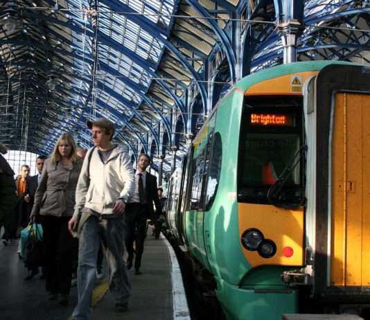 Train Delays and Cancellations Cause Spike in Compensation Payouts Train Pulling into Brighton