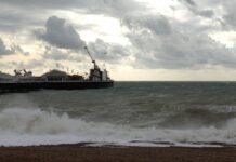 Brighton Braces for Storm Doris