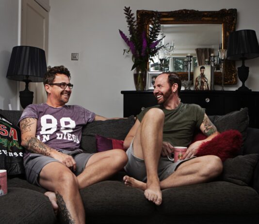 Gogglebox Stars Step in to Help Cat Charity Chris Steed and Stephen Webb