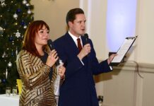 The Unique Charity Auction That Won’t Cost Bidders a Penny Time2Give Presenters Sophie Corbett and Guy Lloyd