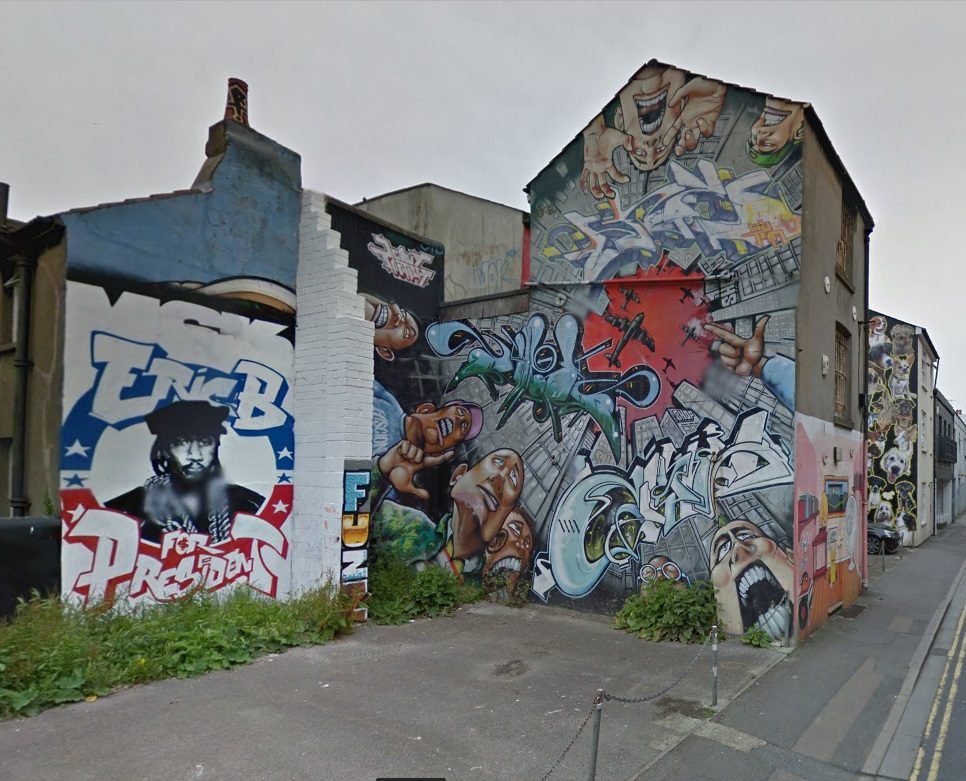 One of the Kensington Street Murals
