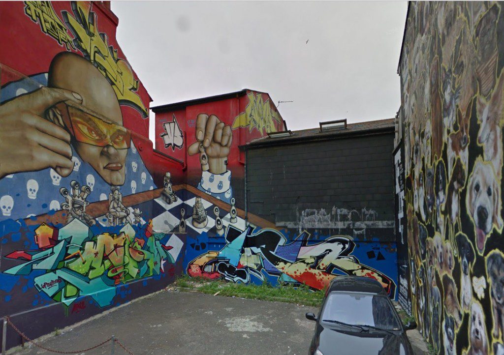 One of the Kensington Street Murals