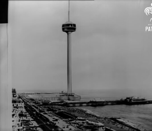 The i360 Wasn’t Brighton’s First Shot at an Observation Tower Brighton Observation Tower
