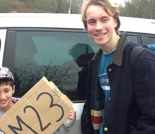 Meet The Lad Who Captured Brighton With His Hitchhiking Charity Challenge