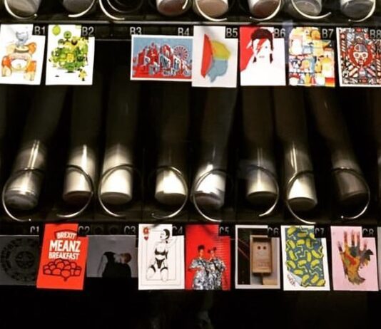 The Art Vending Machine Gallery comes to Brighton