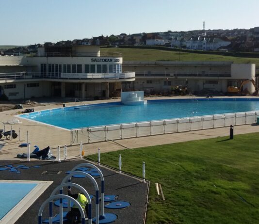 Five More Weeks To Go ! Saltdean Lido Opening Delayed!