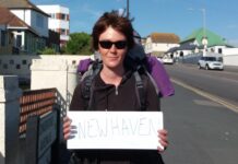 Humans Of Brighton – Meet Hitchhiker Amelie!
