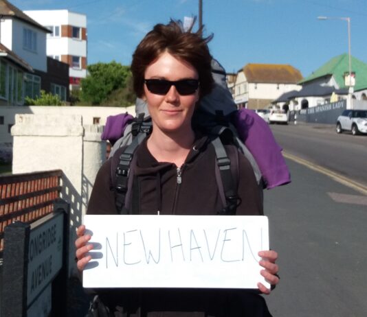 Humans Of Brighton – Meet Hitchhiker Amelie!