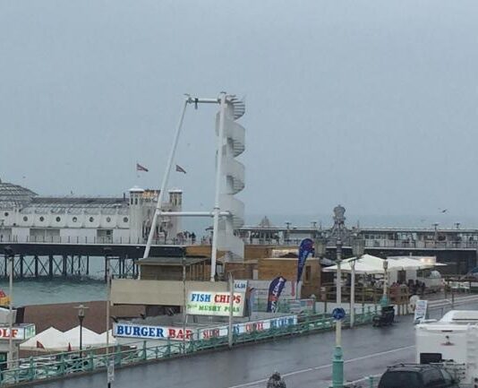 Brighton Sees First Signs Of New Zip Attraction