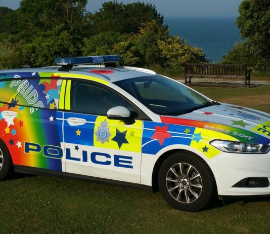 Sussex Police Under Fire For Pride Wrapped Cars