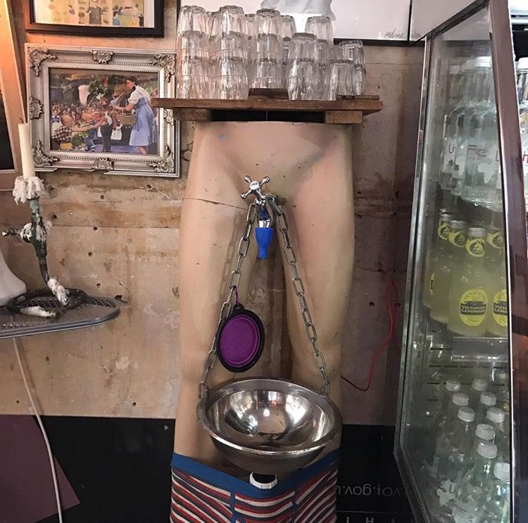 The tap in question, pictured by Dayna