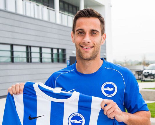 Sam Baldock Agrees To New Deal With Brighton & Hove Albion