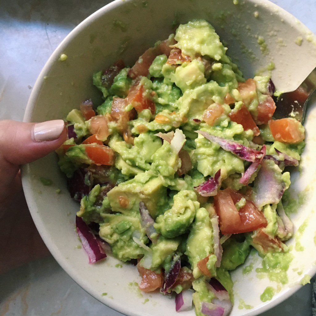 Healthy guac! Credit @ Stephanie Newton