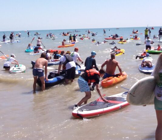 Anything That Floats! Pictures From Yesterday’s Paddle Round The Pier!