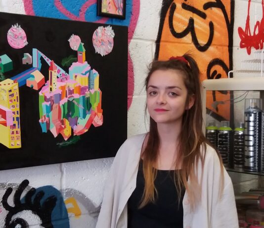 Surreal Universes Growing Out Of The Dark! Meet Painter Eloise Oui!