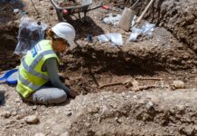 New Images Emerge Of Historic Quaker Burial Ground Beneath Royal Pavilion Estate