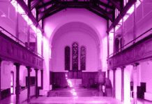Brighton’s Fabrica Gallery Bathed In Coloured Light!