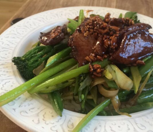 GF Dinners: Honey Sesame Stir Fry