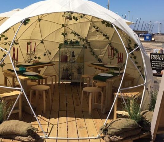 Brighton Beach Igloo’s!