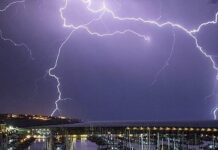 Sussex Hit By Lightning Storm