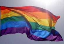 Brighton Pride Begins With Parachute Display