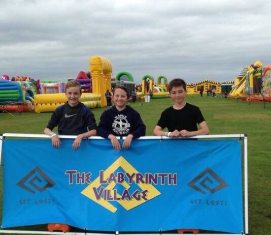 Weekend in Pictures: Giant Inflatable Obstacle Course