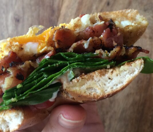 GF Dinners: Maple Bacon And Egg Bagel
