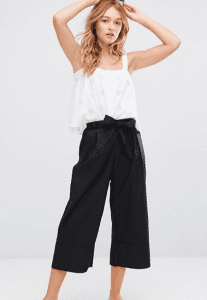 Via: ASOS Monki Wide Leg Culotte 