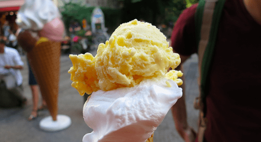 The Rolled Ice-cream Craze Has Hit Brighton