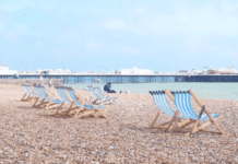 Chemical Mist Did Not Deter Brighton Beach Goers