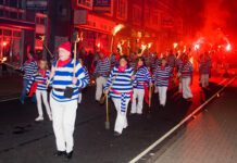 Final Preparations in Place For 48th Annual Burgess Hill Bonfire Society Procession This Weekend