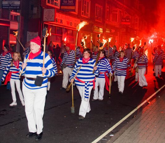 Final Preparations in Place For 48th Annual Burgess Hill Bonfire Society Procession This Weekend