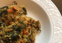 GF Dinners: Sweet Potato Curried Rice